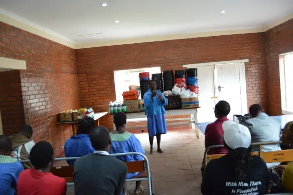 One of the patients sharing her experience.JPG