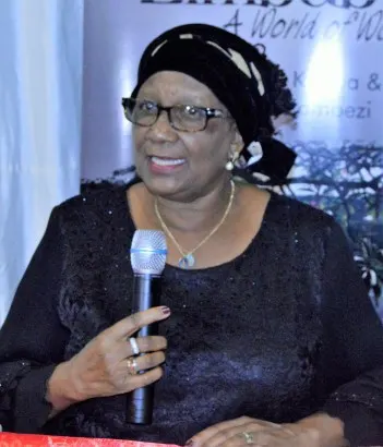 minister of tourism, environment and hospitality services, prisca mupfumira addresses zimbabwe's catholic youths before they left for panama for the world youth day.