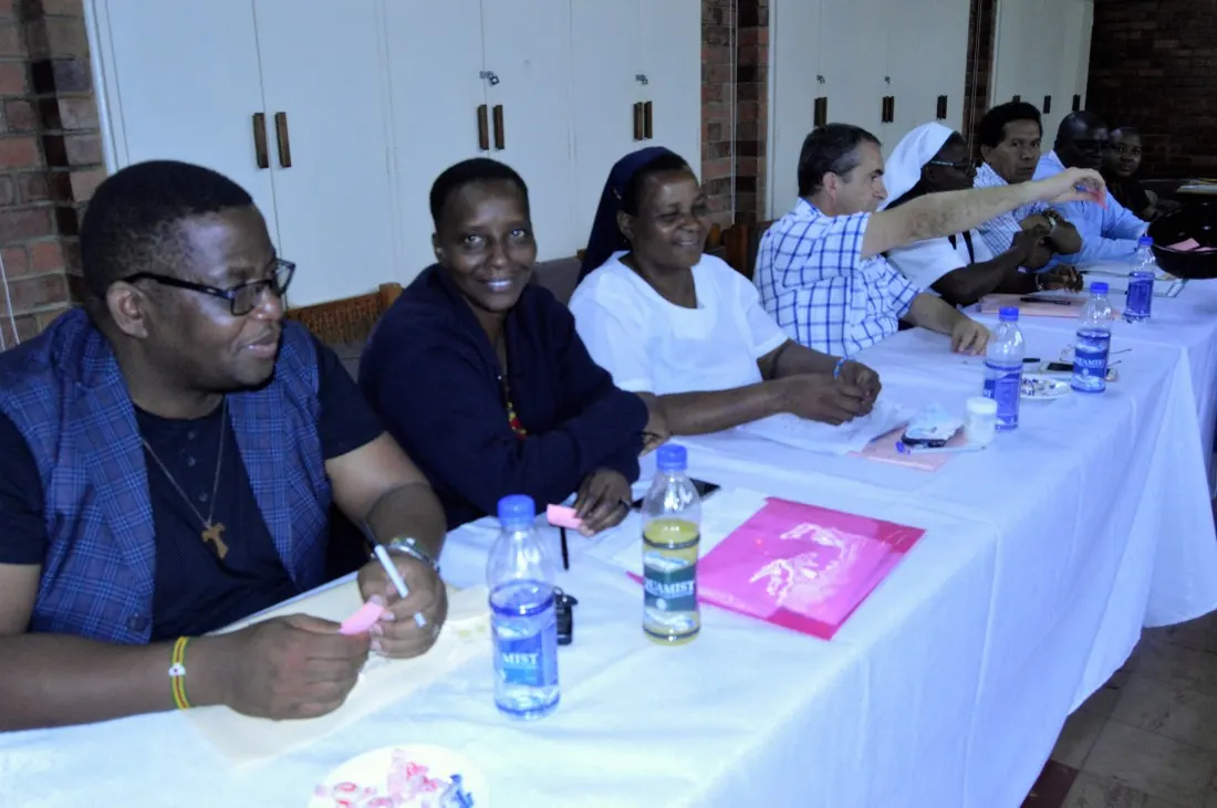 some of the religious superiors at the conference of major religious superiors annual general meeting in harare.