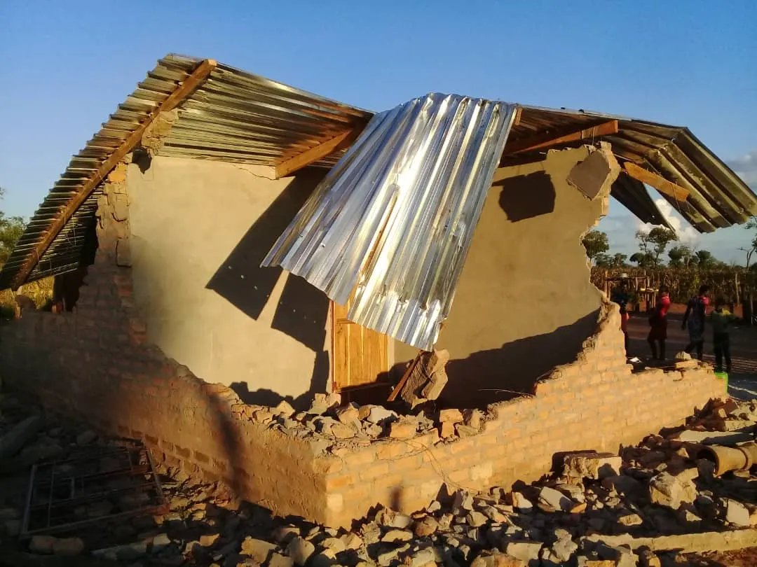 Destruction after destruction.