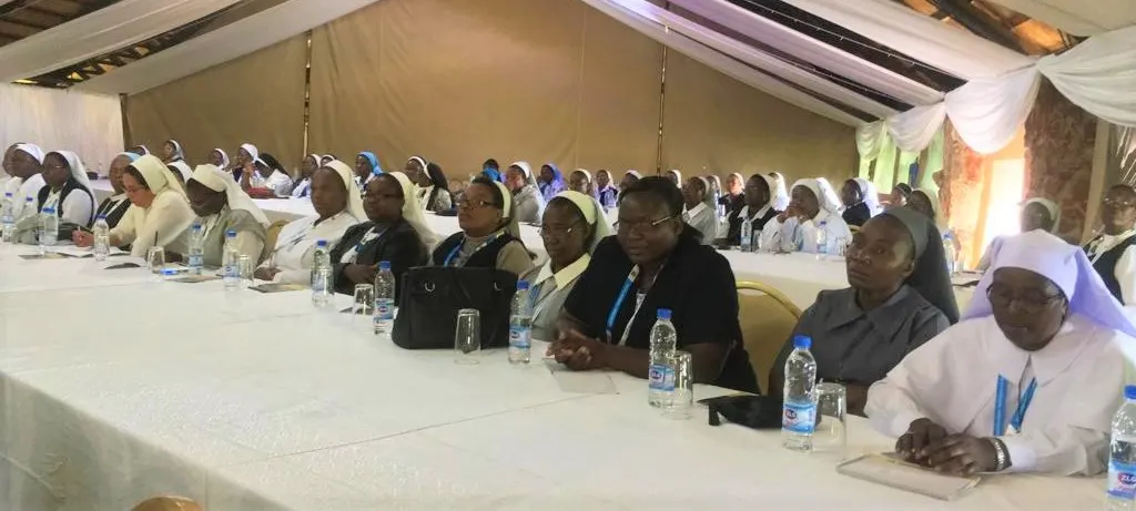 Sisters pay attention during session at the Sister to Sister Conference