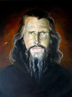 The popular image of John Bradburne